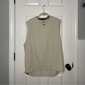 Nike Golf Beige Windbreaker Vest